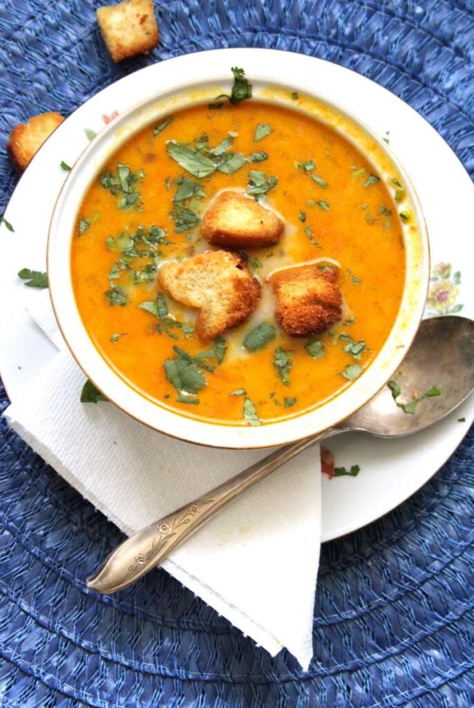 simple carrot and potato soup recipe