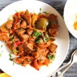 pork liver recipe- higado ala italiana cuban style