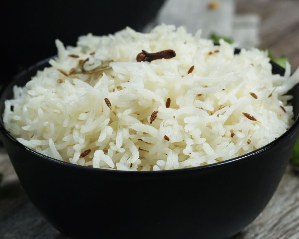 a bowl of rice. WHy does it smell?