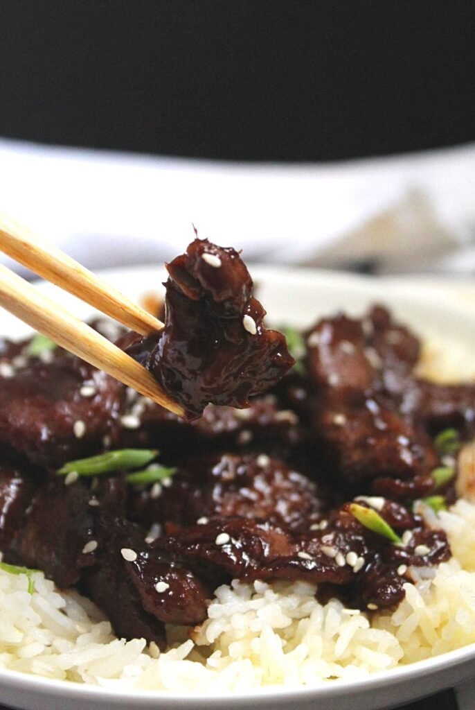 my mongolian beef recipe