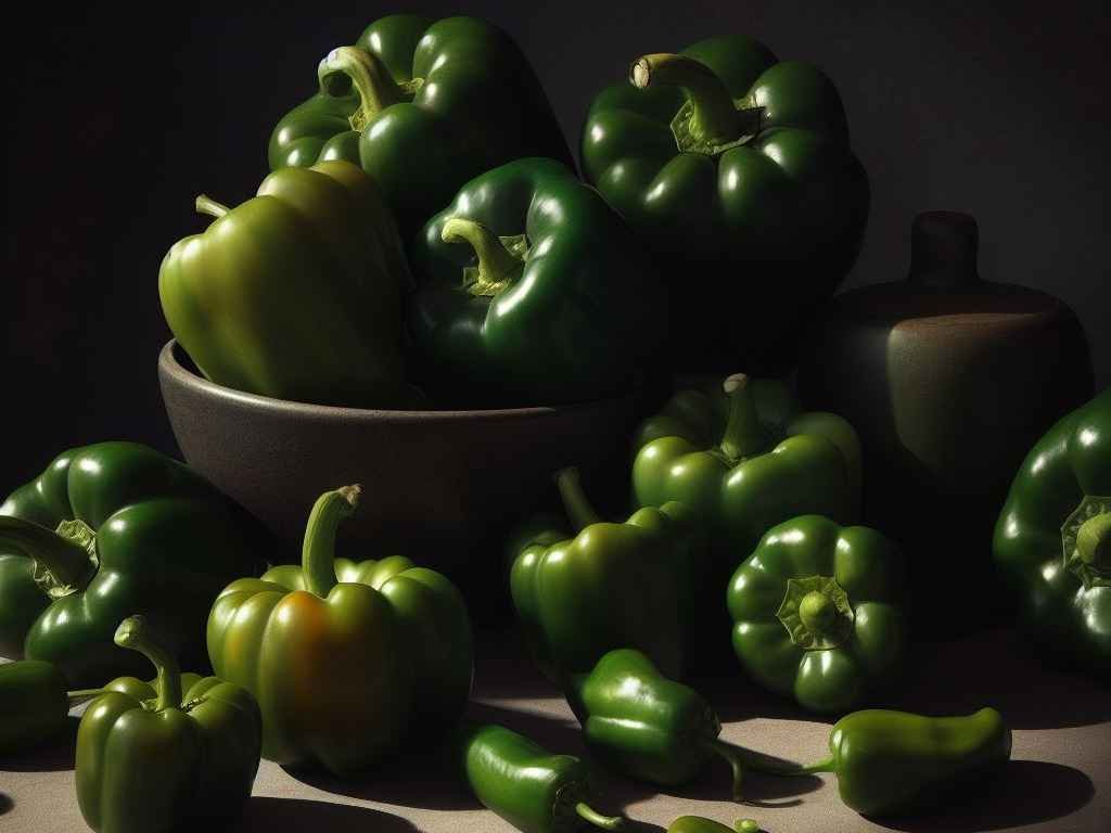 Green Bell Peppers to substitute jalapenos in guacamole recipe